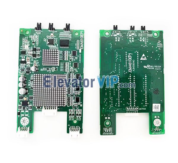 OTIS Elevator SWEET Outbound Display Board, Otis Elevator LOP HOP Indicator PCB, EMA610EP1, A3N59040, A3N47560