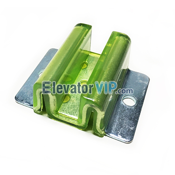 Elevator Spare Parts Mitsubishi Elevator Counterweight Guide Shoe Insert  for 16mm/10mm Guide Rail 