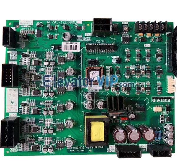 Mitsubishi Elevator HOPE-2 Drive PCB, Mitsubishi Lift E1 Drive Board, P203712B000G01