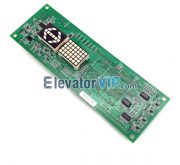 Hitachi Elevator HOP Display Board, Hitachi Elevator LOP Indicator PCB, B95I-HMDB, 32376906-2