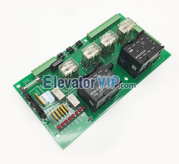 Otis E411 Elevator Relay Interface Board, 46S02728-0052, 46S02728-0051, MagneTek, KC6-31Z-P