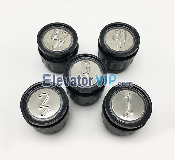 5400 Elevator Push Button, D2B-LBFA, HAZT-0508