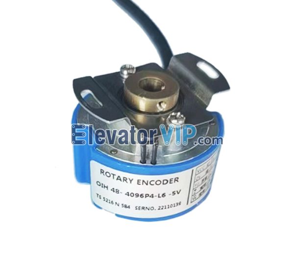 Otis Gen2 Elevator Rotary Encoder, TS5216N584, OIH48-4096P4-L6-5V, TS5246N160, TS5246N2433, TS5246N2418, TS5246N2435, TS5216N597, TAA27076TF3