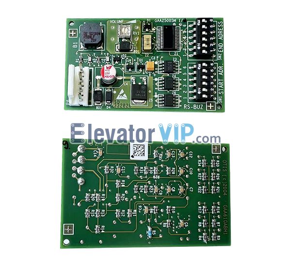 Otis 2000 Elevator Remote Station Buzzer Board, GAA25005M1, GAA610ABH1