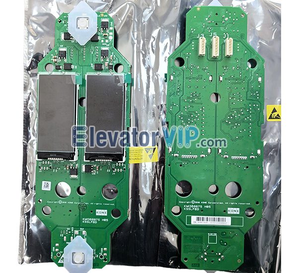 KONE Elevator KSSLFBD Display Board, KONE Elevator Indicator PCB, KM1368874G01, KM1368874G04, KM1368875H03, KM1368875H04