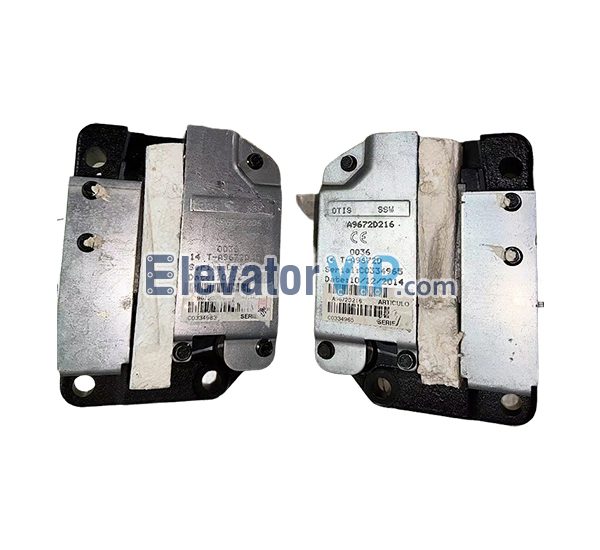 Otis Elevator Progressive Safety Gear, Otis Lift Safety Brake Clamp Protection Device, A9672D206, A9672D216, T-A9672D