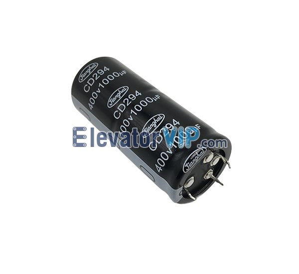 Jianghai Snap-in Aluminum Electrolytic Capacitor, CD294, CD293, Capacitor 400V 1000μF