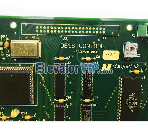 Otis E411 Elevator MagneTek DBSS Board, 46S02691-0041, 5720416