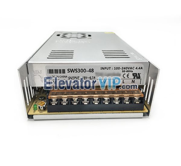 Elevator Switching Power Supply, Elevator AC DC Converter, SWS50-24, SWS75-24, SWS100-24, SWS150-24, SWS150-12, SWS150-15, SWS300-24, SWS300-36, SWS300-48