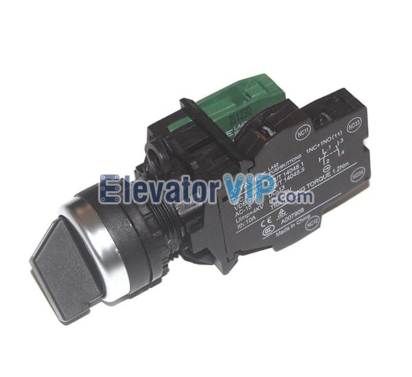 Otis Elevator Push Button Switch, XAA177GY1, XAA177GY2, XAA177HB7