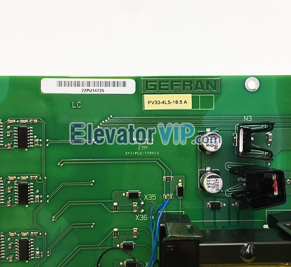 SIEI Elevator Inverter Drive Board, PV33-4L-18S-400L, PV33-4LS-18.5A, AVY4185-KBL AC4-0, AVy4185-EBL-BR4