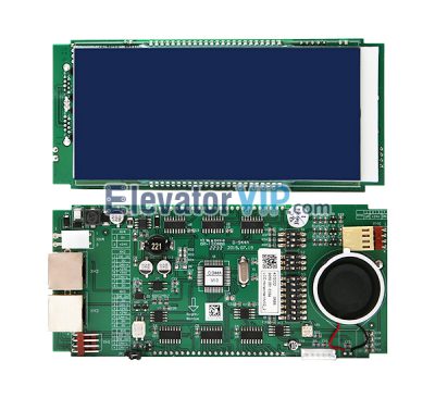 ThyssenKrupp Elevator LCD Display Board, A3N63370, G-944A, 99500010384