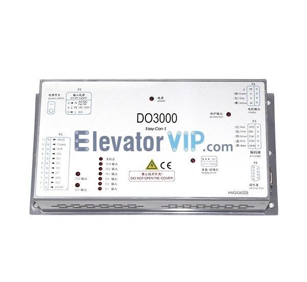 Otis Elevator DO3000 Door Controller, Easy-con-T, HAA24360G1, HAA24360G2, HAA24360G3, HAA24360G4, HAA24360G5, HAA24360G6, HAA24360G7, HAA24360G8, HAA24360G10, HAA24360G11, HAA24360G13