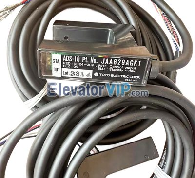 Otis Elevator Photoelectric Switch Leveling Sensor, JAA629AGK1, JAA629GR1, ADS-10