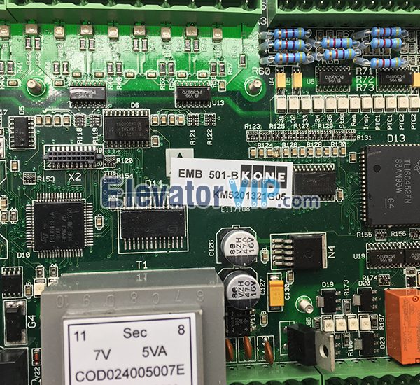 KONE Escalator EMB 501-B Board, KM5201321G05