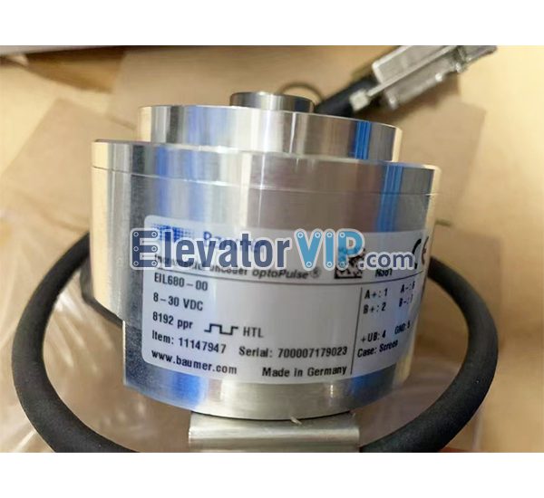 KONE Elevator Incremental Encoder, Baumer Rotary Encoder, EIL680-00, 11147947, KM950278G11