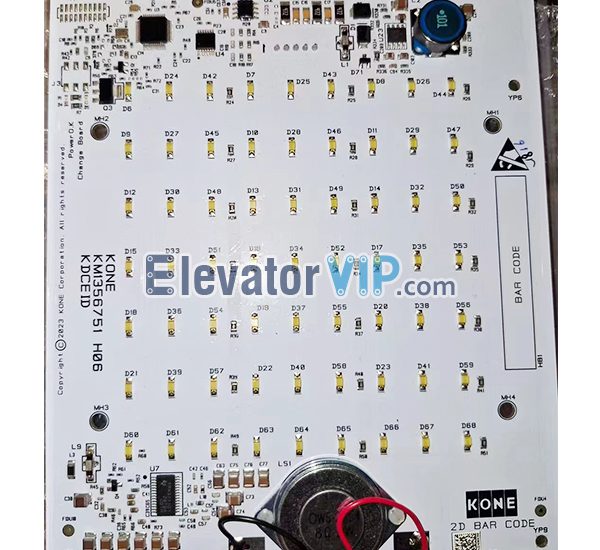 KONE Elevator KDCEID Board, KM1356750G01, KM1356751H06, KM1356751H03