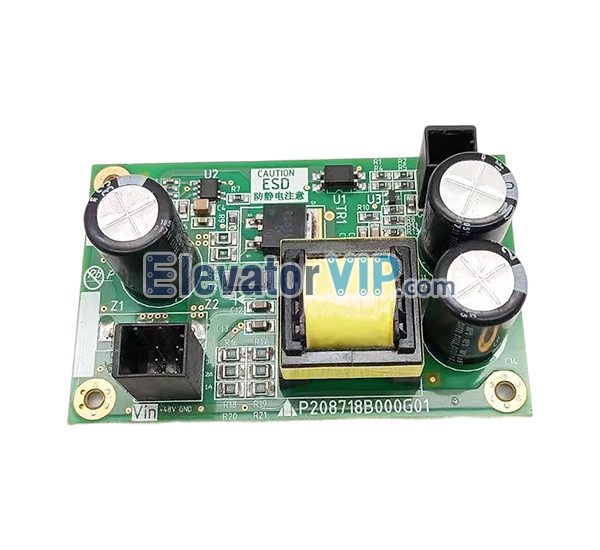 Mitsubishi LEHY-III Elevator IGBT Module Drive Board, P208718B000G01, P203774B000G01